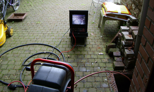 Inspection camera canalisation