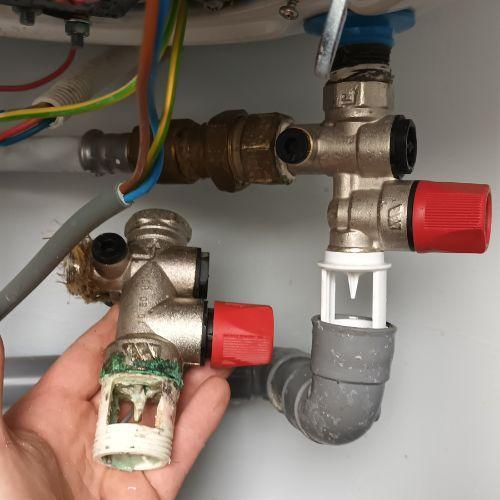 Remplacement de Groupe de Sécurité de Boiler - VDK Plomberie